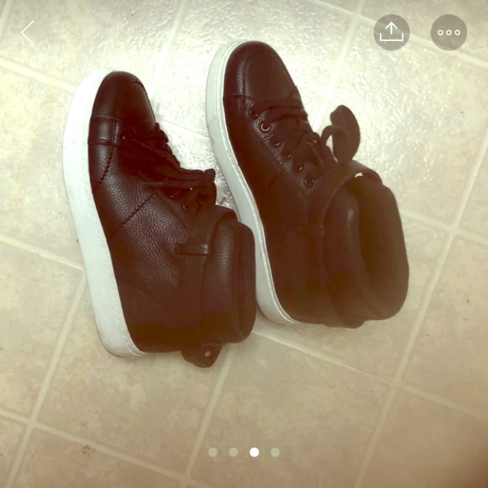 COACH black fashion sneakers